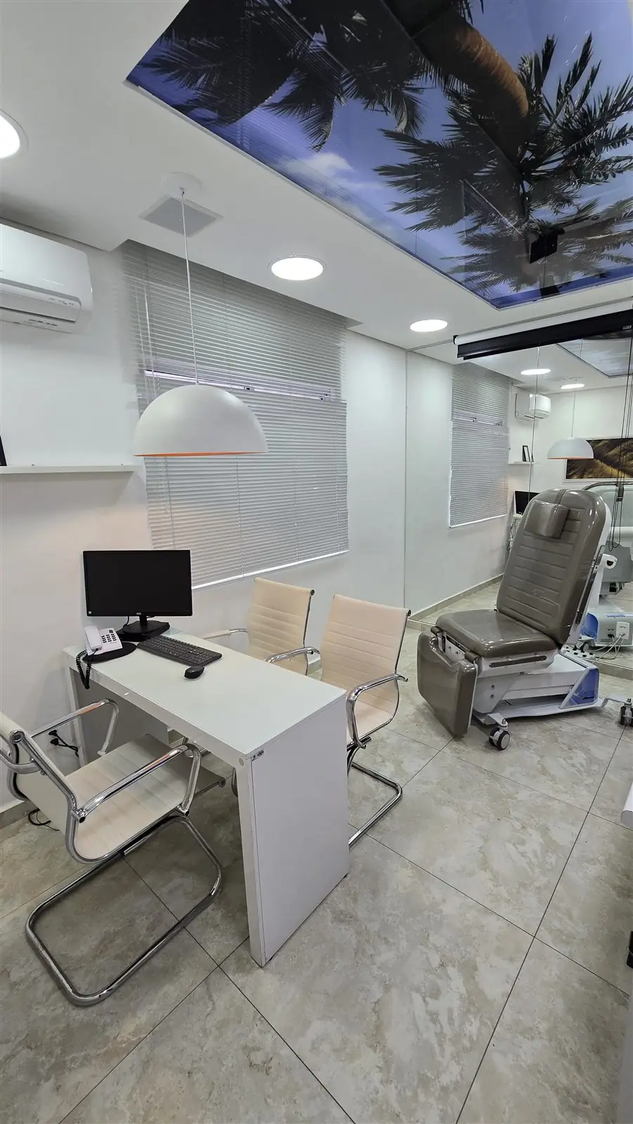 Sala de consulta e avaliação
